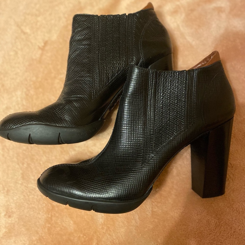 Cole Haan G-Series Nike Air Reptile Leather Booties